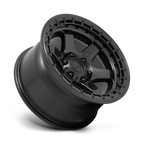 Fuel 1Pc D750 Block 18X9 +20 Matte Black W/ Black Ring