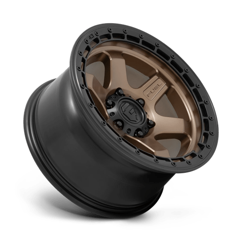 Fuel 1Pc D751 Block 18X9 +20 Matte Bronze W/ Black Ring