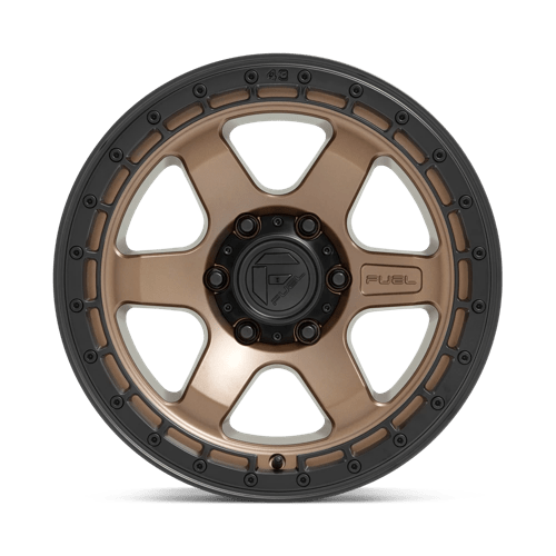 Fuel 1Pc D751 Block 18X9 +20 Matte Bronze W/ Black Ring