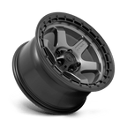 Fuel 1Pc D752 Block 18X9 +20 Matte Gunmetal W/ Black Ring