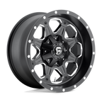 Fuel 1Pc D534 Boost 20X9 -12 Matte Black Milled