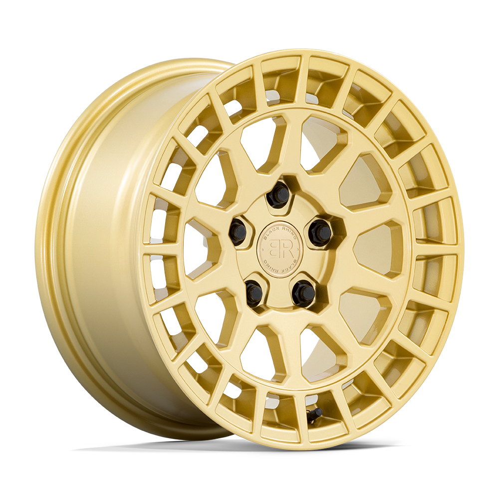 Black Rhino Hard Alloys Boxer 17X8.5 -24 Gloss Gold