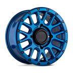 Black Rhino Hard Alloys - Utv La Paz Utv 15X7 +36 Blue W/ Black Bolts