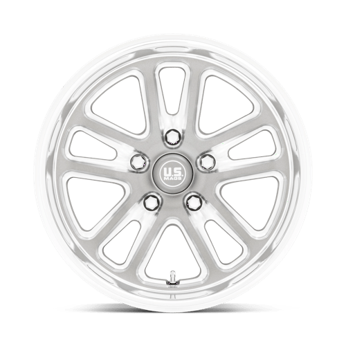 Us Mag 1Pc U130 Bullet 17X7 +1 Textured Gunmetal W/ Mill Edge