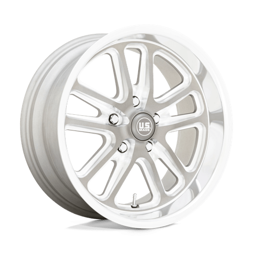 Us Mag 1Pc U130 Bullet 18X8 +1 Textured Gunmetal W/ Mill Edge