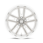 Us Mag 1Pc U130 Bullet 18X9.5 +1 Textured Gunmetal W/ Mill Edge