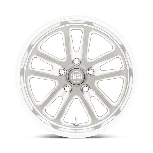 Us Mag 1Pc U130 Bullet 18X9.5 +1 Textured Gunmetal W/ Mill Edge