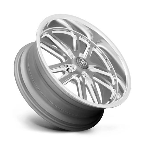 Us Mag 1Pc U130 Bullet 20X8 +1 Textured Gunmetal W/ Mill Edge