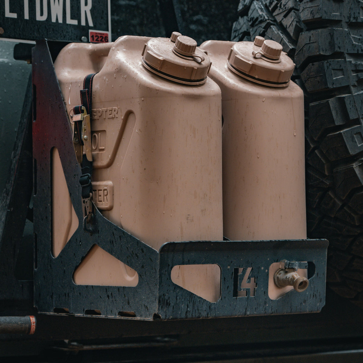 Dual Jerry Can Carrier