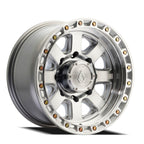 Arena Bandit 17X9 +0 Gloss Silver Machined