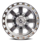 Arena Bandit 17X9 +0 Gloss Silver Machined