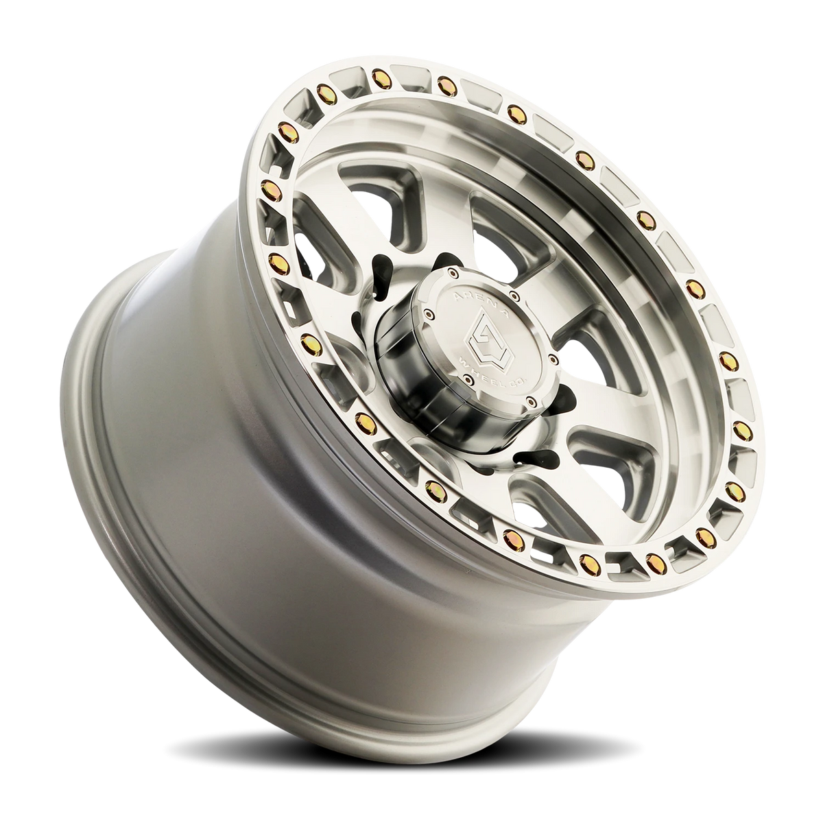 Arena Bandit 17X9 +0 Gloss Silver Machined