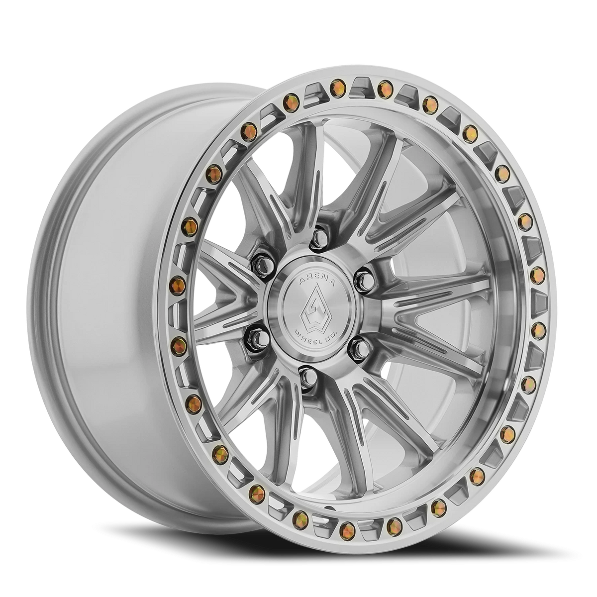 Arena Blitz 17X9 +0 Gloss Silver Machined