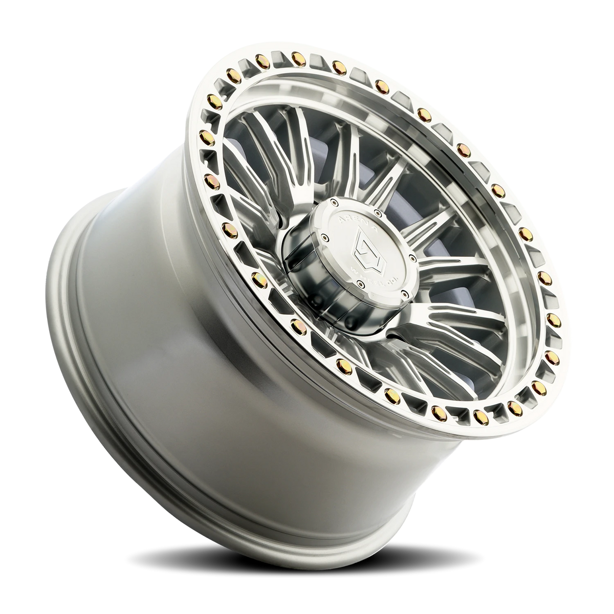 Arena Blitz 17X9 +0 Gloss Silver Machined