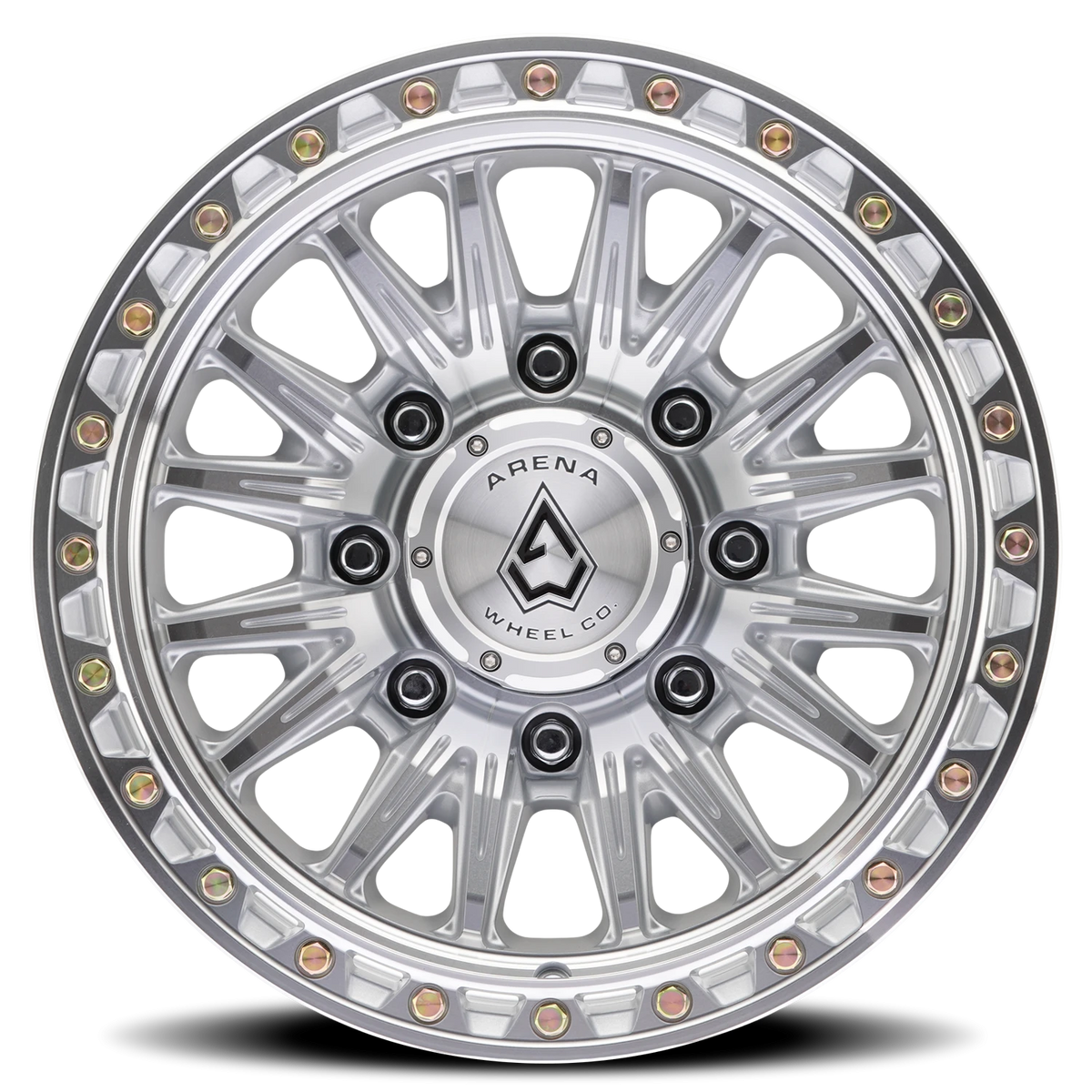 Arena Blitz 17X9 +0 Gloss Silver Machined