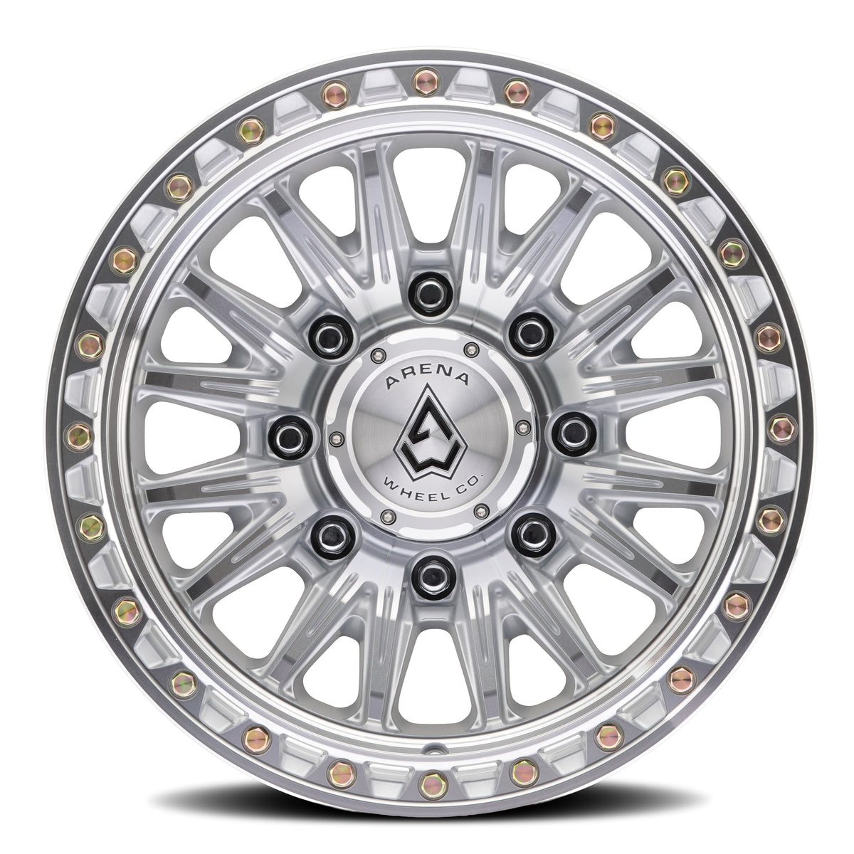 Arena Blitz 17X9 +0 Gloss Silver Machined