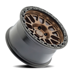 Arena Boost 17X9 +0 Smoked Bronze W/ Satin Black Lip