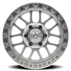 Arena Boost 18X9 +0 Gloss Silver Machined