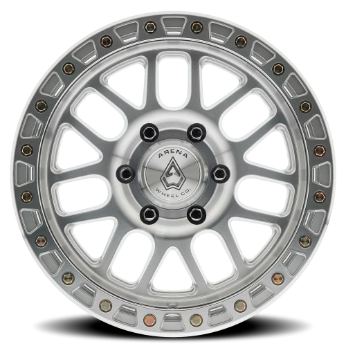 Arena Boost 18X9 +0 Gloss Silver Machined