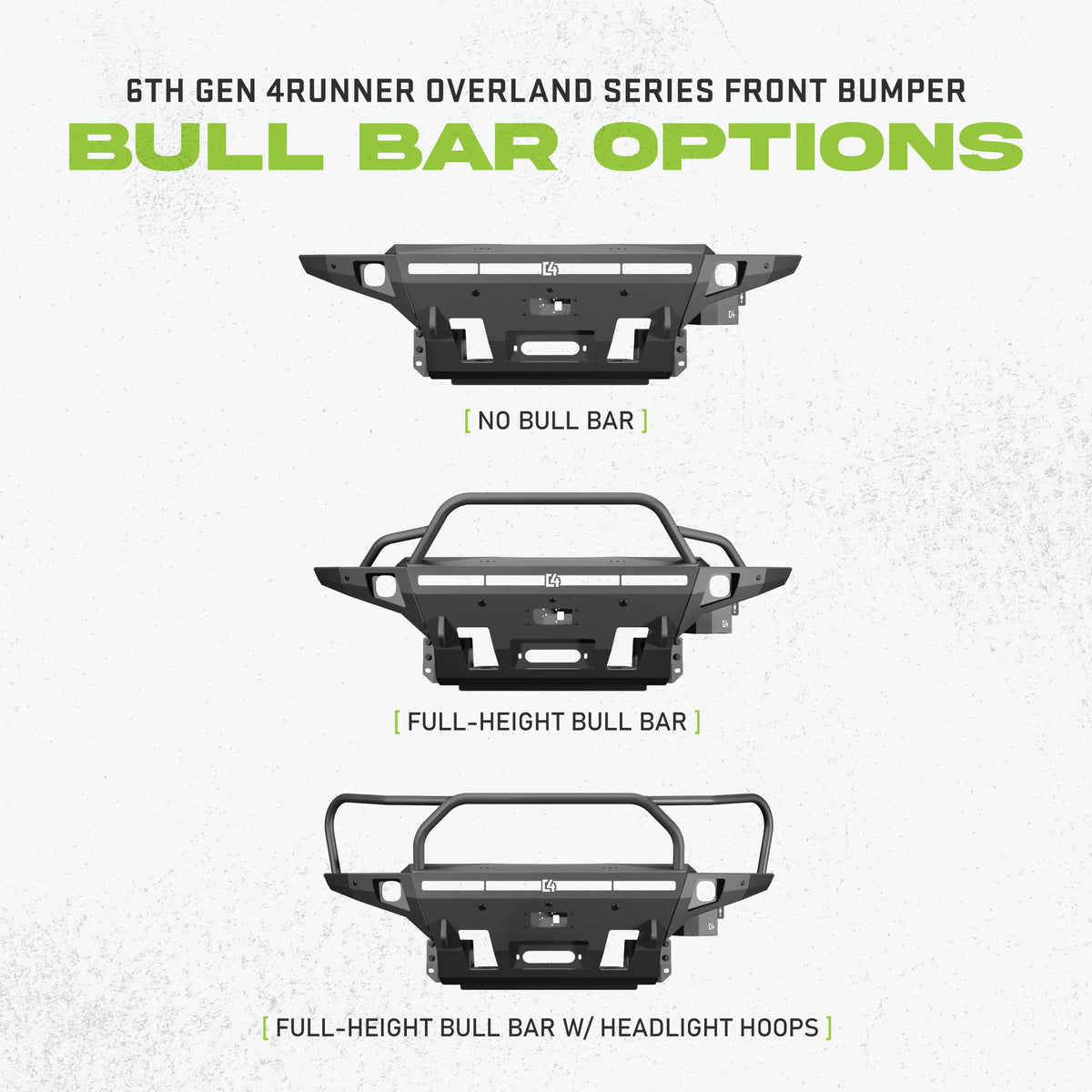 4Runner Overland Series Front Bumper / 6th Gen / 2025-2026