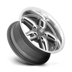 Us Mag 1Pc U129 Cten 20X10 +1 Matte Gun Metal Milled