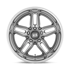 Us Mag 1Pc U129 Cten 20X10 +1 Matte Gun Metal Milled