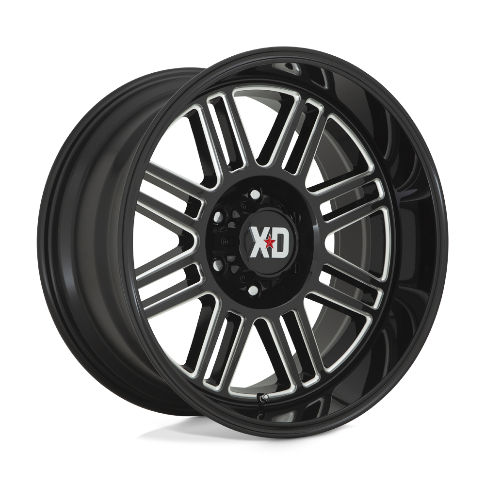 Xd Xd850 Cage 20X10 -18 Gloss Black Milled