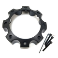 Open End 8Lug Cap - Satin Black