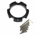 Cap Spacer 5X5.5/150 Lug - Gloss Black