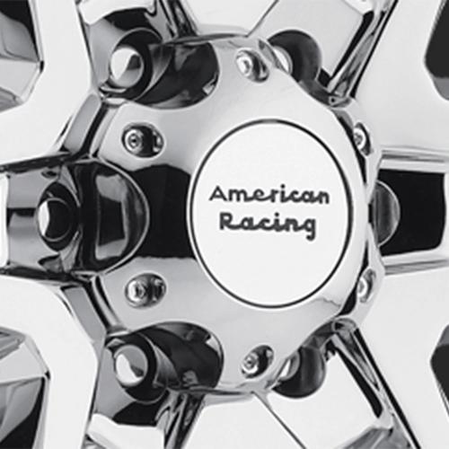 Ar Cap Style B Chrome 6X135