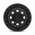 Black Rhino Hard Alloys Carbine 20X9 +10 Matte Black W/ Mach Tint Ring