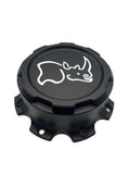 Cap Br Anim Screwon 8/165 Mtblk Wht Logo