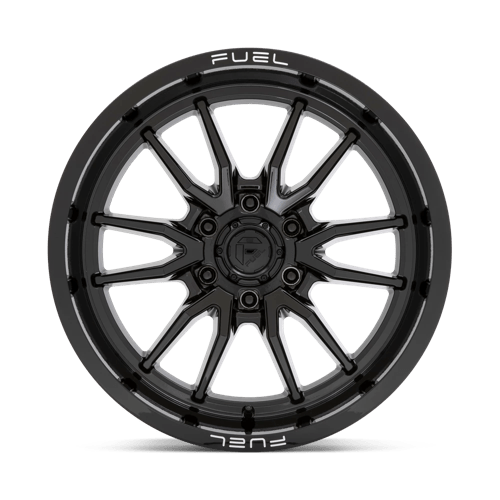 Fuel 1Pc D760 Clash 18X9 +1 Gloss Black