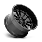 Fuel 1Pc D760 Clash 22X12 -44 Gloss Black