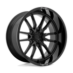 Fuel 1Pc D760 Clash 24X12 -44 Gloss Black
