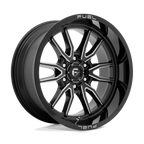 Fuel 1Pc D761 Clash 20X10 -18 Gloss Black Milled