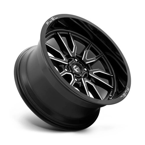 Fuel 1Pc D761 Clash 17X9 +1 Gloss Black Milled