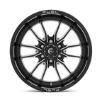 Fuel 1Pc D761 Clash 18X9 -12 Gloss Black Milled
