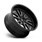 Fuel 1Pc D761 Clash 22X10 -18 Gloss Black Milled