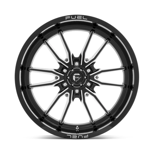 Fuel 1Pc D761 Clash 22X10 -18 Gloss Black Milled