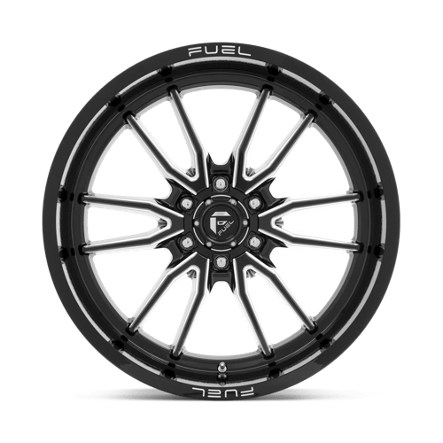 Fuel 1Pc D761 Clash 22X10 -18 Gloss Black Milled