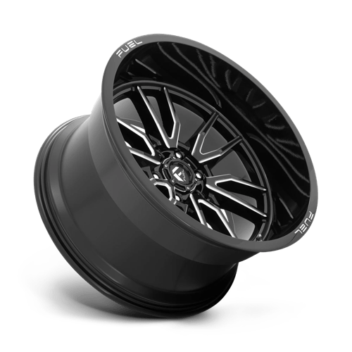 Fuel 1Pc D761 Clash 22X12 -44 Gloss Black Milled