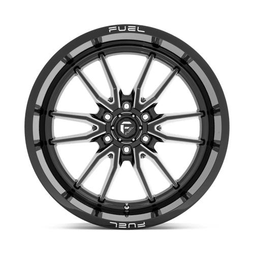 Fuel 1Pc D761 Clash 22X12 -44 Gloss Black Milled