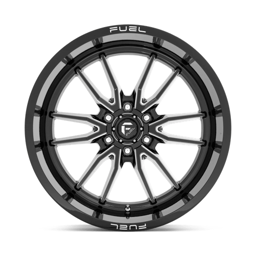 Fuel 1Pc D761 Clash 22X12 -44 Gloss Black Milled