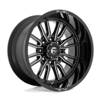 Fuel 1Pc D761 Clash 22X12 -44 Gloss Black Milled