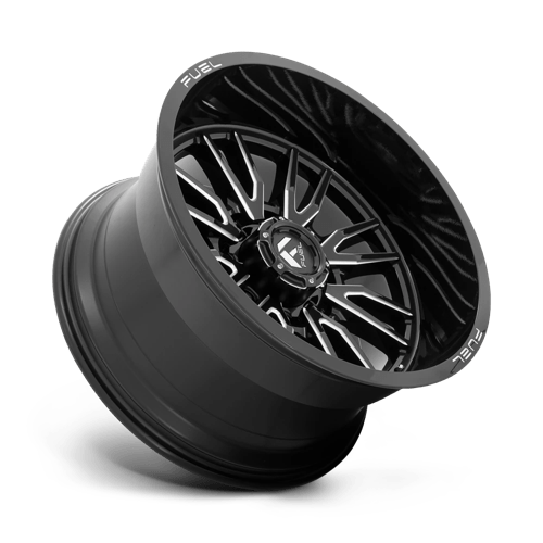 Fuel 1Pc D761 Clash 22X12 -44 Gloss Black Milled