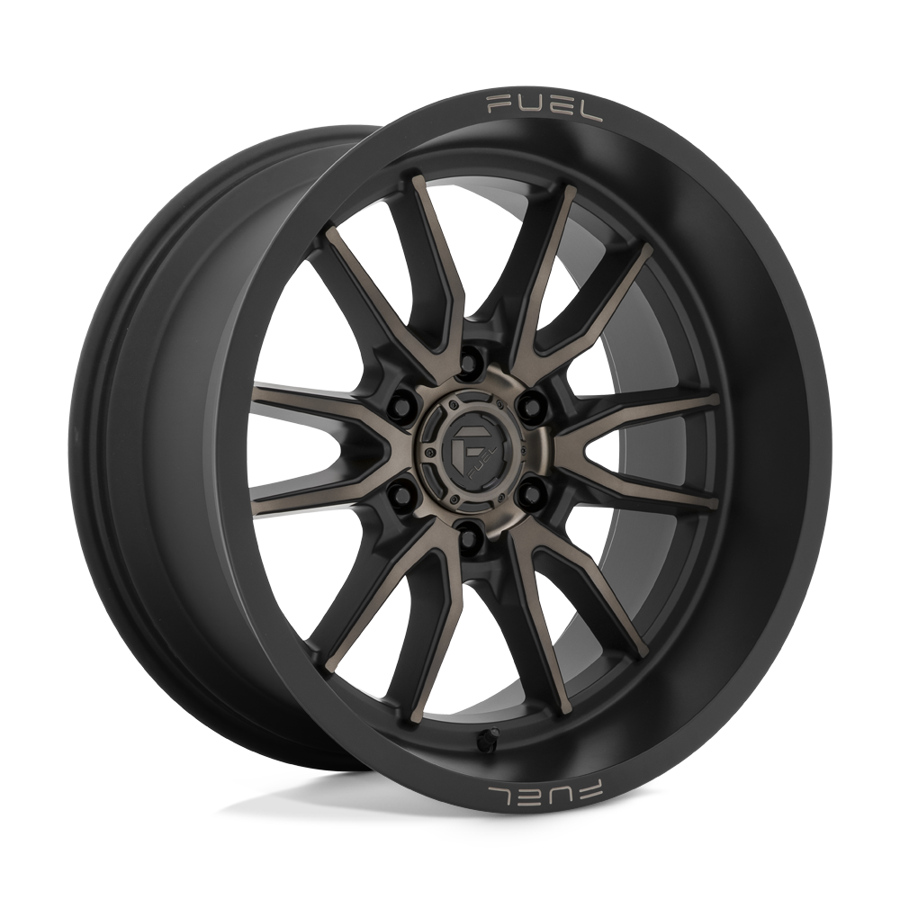 Fuel 1Pc D762 Clash 18X9 +1 Matte Black Double Dark Tint