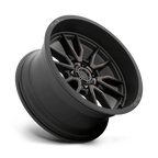 Fuel 1Pc D762 Clash 18X9 +1 Matte Black Double Dark Tint