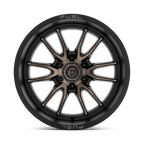Fuel 1Pc D762 Clash 20X9 +20 Matte Black Double Dark Tint