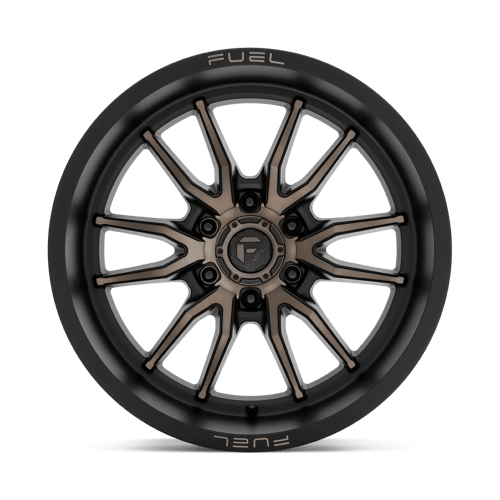 Fuel 1Pc D762 Clash 17X9 +1 Matte Black Double Dark Tint